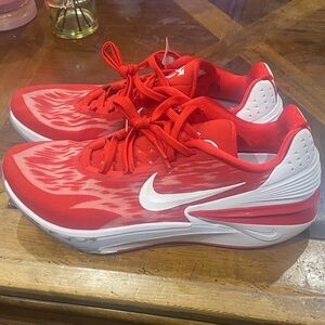 Nike Air Zoom G.T. Cut 2 TB Red White Basketball Shoes DX6650 602 Men's Size 16